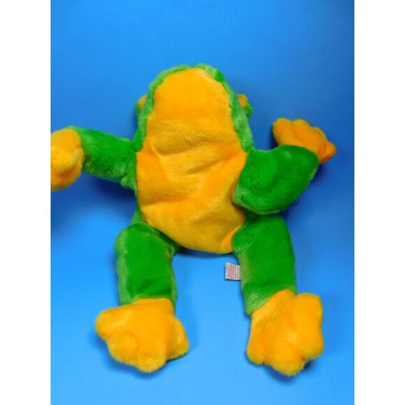 Ty Smoochy Frog Plush Toy Beanie Buddy Vintage 1998 Plushie - Picture 6 of 7